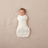 ergoPouch - Organic Winter Cocoon Swaddle Sleeping Bag - Oatmeal - 2.5 TOG