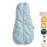 ergoPouch - Organic All Year Cocoon Swaddle Sleeping Bag - Dragonfly - 1.0 TOG
