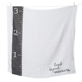 Lulujo - Single Cotton Swaddle & Cards - Loved Beyond Measures